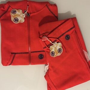 Body By Raven Tracy Candy Apple Waffle Knit Set